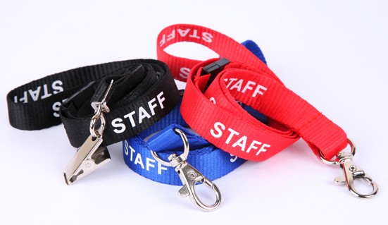 Pre Printed Staff Lanyards Various Colours